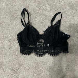 Target Black Lace Bralette